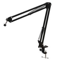 Pro Desktop Microphone Holder Suspension Scissor Arm Microphone Stand Table Mounting Clamp for Samson Blue Yeti Snowball