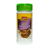 สินค้ามาใหม่! เดอร์กี้ ผงหมักเนื้อนุ่ม 226 กรัม Durkee Unseasoned Meat Tenderizer 226g ล็อตใหม่มาล่าสุด สินค้าสด มีเก็บเงินปลายทาง