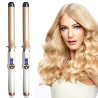 【CC】 2021 New Electric Hair Curler with Digital Curling Iron Curlers Irons 19-38mm