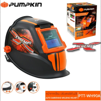 PUMPKIN หน้ากากเชื่อมปรับแสงอัตโนมัติ Xtreme Plus รุ่น PTT-WH90A ตัดแสงออโต้