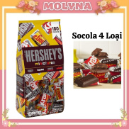 Socola Hershey s Miniatures ,Kẹo Socola Sữa Mix Nhân