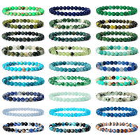 Moda Azul Frisado Pulseira Masculino 6Mm Natural Pedra Pulseira Olho De Gato Quartzo Contas Refledas Charme Pulseira Para Mulheres Yoga Jóias Novo