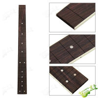 สำหรับกีตาร์ไฟฟ้าคอ Fingerboard 648ความยาวสาย24Fret Wire Rose Wood Ebony Fretboard Frets พร้อม Sound Point