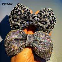 【YF】 FYUAN Fashion 5 Styles Bowknot Hairpins for Women Girls Rhinestones Hairwear Accessories Weddings Jewelry