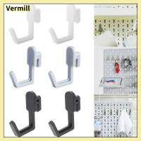 VERMILL 20Pcs เครื่องมือจัดเก็บข้อมูล ตะขอหมุดชั้นวาง กันน้ำกันน้ำได้ สะโพกสะโพก ผู้ถือ pegboard ใช้งานได้จริง ถอดออกได้ ตะขอกระดานเจาะรู เก้าอี้ทำงานได้