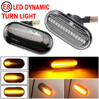 2x Led Dynamic Turn Signal Lights Side Marker For Renault Clio Trafic Kangoo Twigo Dacia Logan Duster Nissan Interstar Primastar