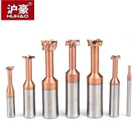 HUHAO 1pc 4 6 8 10mm Shank T Type Grooving Milling Cutter โลหะผสมโดยรวมทังสเตนเหล็ก Slotting Router Bits CNC Tool Endmill