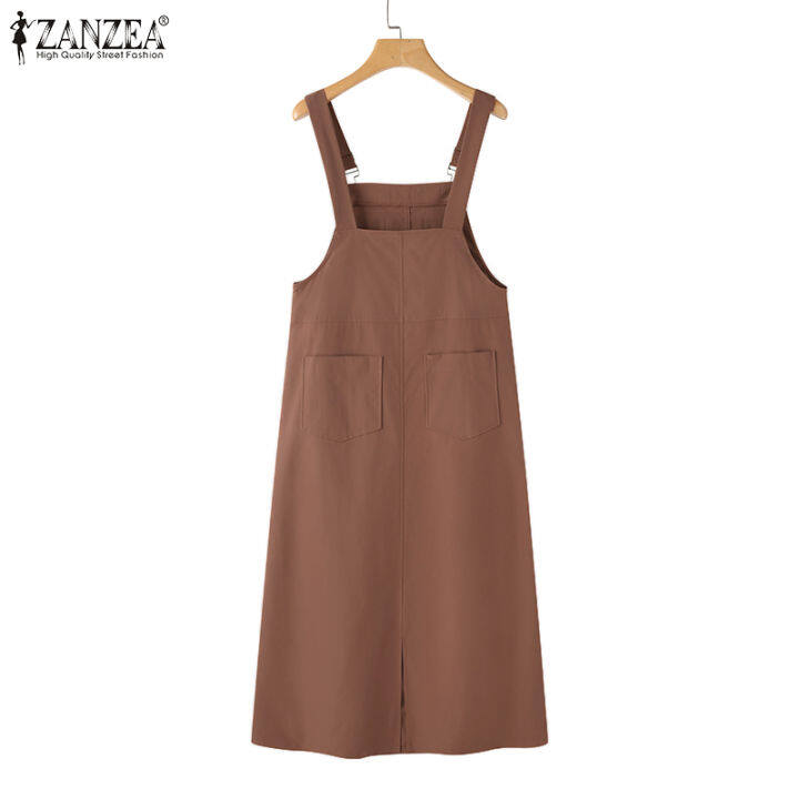 สินค้ามาใหม่-จัดส่งฟรี-fancystyle-zanzea-ชุดเดรสลำลองแขนกุดใส่ได้ทุกวันสำหรับผู้หญิงชุดเดรสซันเดรสกระเป๋าด้านหน้าริมชายหาดวันหยุด-8