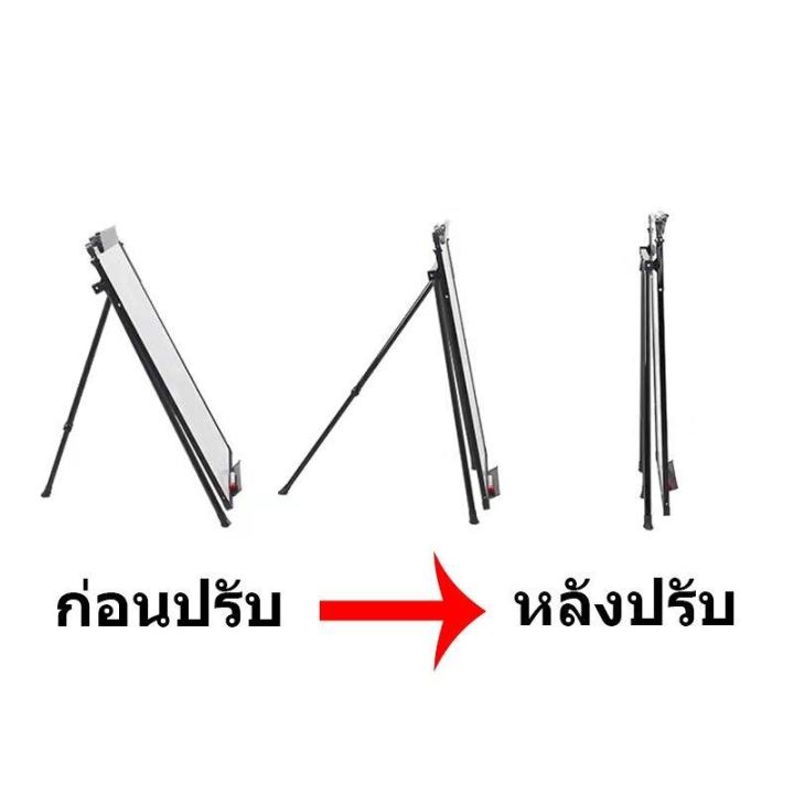 dtrade-กระดานไวท์บอร์ดแม่เหล็กสองด้านสำนักงานสอนกระดานไวท์บอร์ด-60-90-ปรับความสูง-100-ซม-175-ซม-แขวนกระดานไวท์บอร์ดยืน