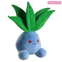 BASILBLA โปเกมอนตัวน้อย ของเล่นตุ๊กตาผ้า oddish ตุ๊กตายัดไส้ Oddish ที่มีคุณภาพสูง ผ้าฝ้ายพีพี ของเล่นเด็กเล่น