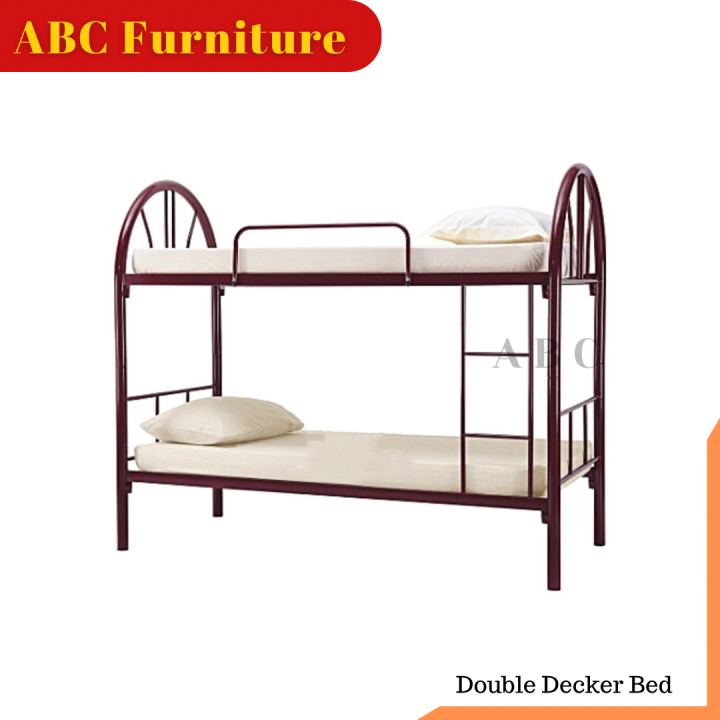 Double Decker Bed Frame Heavy Duty / 50mm Besi Katil Tidur / Katil 2