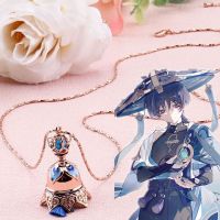 【LZ】❁卍✿  Jogo Genshin Impacto Scaramouche Wanderer Colar Cosplay Pequeno Bell Armas Pingente Acessórios de Halloween Adereços Jóias Presentes