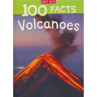 100 facts volcanoes 100 facts series volcanic childrens English picture books Encyclopedia of Popular Science Encyclopedia English original book