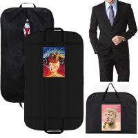 Suit Dress Clothing Covers Dust Cover Wedding Coat Storage Bag Funny Printing Garment Bags Wardrobe Hanging Clothing Organizers Wardrobe Organisers