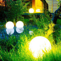 Outdoor Waterproof LED Garden Sphere Lights Color Changing Decoration Lamps with Remote Control Home Decor Solor Light Outdoors