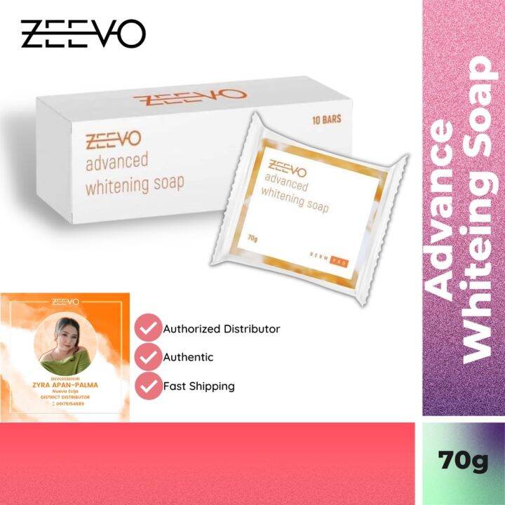 Zeevo Advance Whitening Soap 70g | Lazada PH