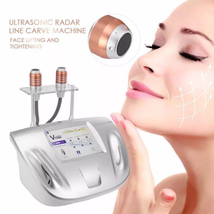 Portable VMax Hifu Machine With 2 Handles Skin Rejuvenation Tighten ...