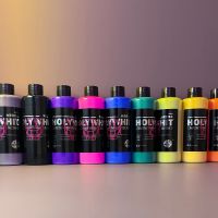 HOLYWHIT 200Ml Graffiti Paint Ink  Fluorescent Color Permanent Dry For Marking Pen To Add Ink Acrylic Paint