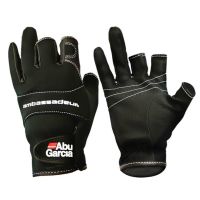 ABU Fishing Gloves Anti-Slip Fly Outdoor Fingerless Protector