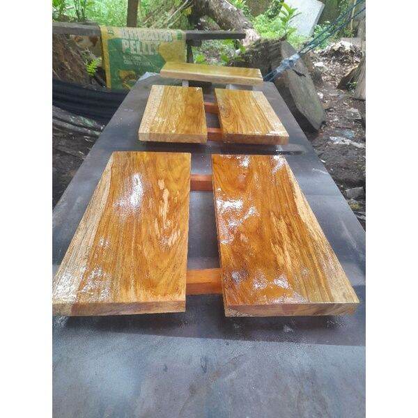 Narra Planks / Narra Solid Wood / Shelves with hidden bolt (1"x8"x18