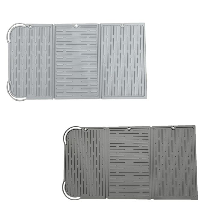 big-silicone-dish-drying-mat-drainer-mat-protection-heat-resistant-counter-top-mat-sink-non-dish-tool
