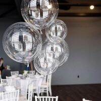 hotx【DT】 Transparent Bobo Inflatable Air Helium Globos Wedding Birthday Decoration Baby Shower