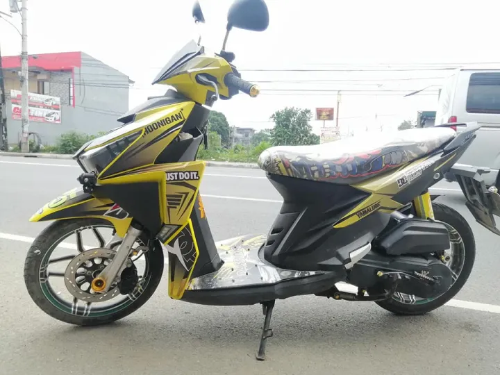 Decals, Sticker, Motorcycle Decals for Rusi Passion-yellow | Lazada PH