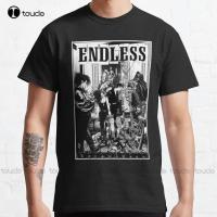 Endless The Sandman Classic T-Shirt MenS Shirts Cotton Outdoor Simple Vintage Casual Tee Shirts Xs-Custom Gift New Popular 4XL 5XL 6XL