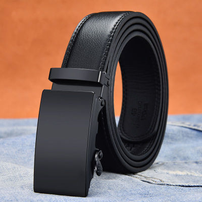 Luxury Brand Designer Belt for Men Business Male Automatic Buckle High Quality Leather Belts Cinturones Para Hombre De Marca