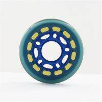 [64 70 72mm] Blue 82A Kids WheelBlack Translucent Children Wheels For Inline Skate Roller Skates Scooter 24mm Width 8 Pcs/set