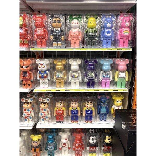 สินค้าขายดี-พร้อมส่ง-แบบิคbearbrick-400-สูง-28-ซม-งานจีนครับ-ของเล่น-ของสะสม-โมเดล-kid-toy-model-figure