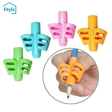 Pencil gripper kids/toddler handwriting aid tools for beginners,Pencil  Holder for preschooler 2-4 Years learning to Write for Children's Training  Pen Holding Posture Correction Tools(3 PACK) 