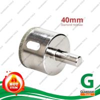 โฮลซอว์ดอกเจาะกระเบื้องหัวเพชร ขนาด 40 มม. (GLASS HOLE SAW 40mm.)