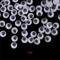 5mm/6mm/7mm Not Self-adhesive Dolls Stuffed Googly Eyes Accessories