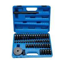 THAI 52pcs Wheel Bearing Removal and Installation Tool Set Wheel Bearing Removal Adapter Puller Tool Kit with Blue Case