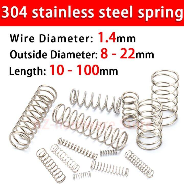 lz-tc015mtnw727-304-stainless-steel-compression-spring-return-spring-steel-wire-diameter-1-4mm-outside-diameter-8-22mm-10-pcs