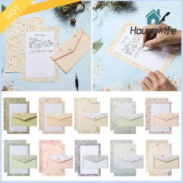 12 Pcs Vintage Kraft Paper Writing Paper European Style Paper for Letter  Writing Letter Paper Stationery