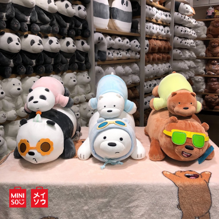 teddy bear in miniso