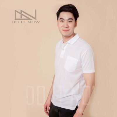 MiinShop เสื้อผู้ชาย เสื้อผ้าผู้ชายเท่ๆ สีขาว เสื้อโปโล (ชาย) By Doitnow  สินค้าคุณภาพ จากแห่งผลิตโดยตรง!! เสื้อผู้ชายสไตร์เกาหลี