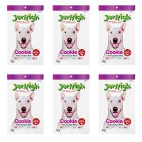 GOP ขนมสุนัข Jerhigh Cookie Flavor Dog Treat 70g (6 bags) ขนมสุนัข เจอร์ไฮ รส คุ๊กกี้ 70 กรัม (6 ห่อ) ขนมหมา ขนมสัตว์เลี้ยง