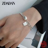 ZDADAN 925เงินโซ่สำหรับเครื่องประดับแฟชั่นสำหรับผู้หญิง