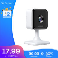 2022 Teckin Cam 1080P FHD Indoor Wi-Fi Camera for Home Security, Night Vision, 2-Way Audio, Motion&amp;Sound Detection, for