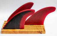 Sol Fins Handmade Fiberglass Surfing/Surfboard Fins - Thruster 3 Fins Set FCS 1/2 Compatible