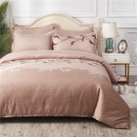 2021American Imitation Embroidered Bedding Set With Pillowcase Duvet Cover Sets Bed Single Double Full King Size No Sheet Set