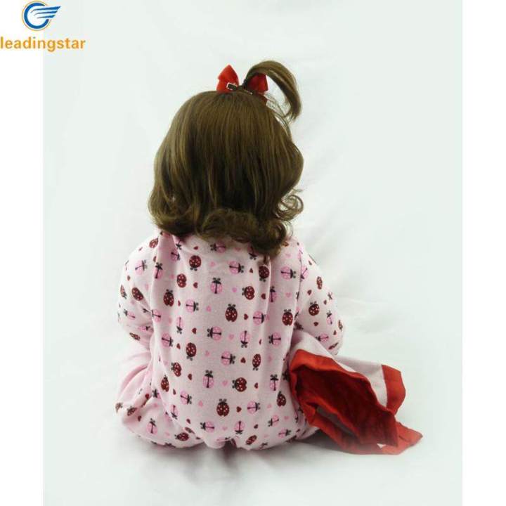 leadingstar-ตุ๊กตาเด็กทารก-ตุ๊กตาเด็กรีบอร์น-19-นิ้ว-ตุ๊กตาซิลิโคนอ่อนนุ่ม-ของเล่นสำหรับคริสต์มาส-วัสดุผ้าไวนิล-cod-826
