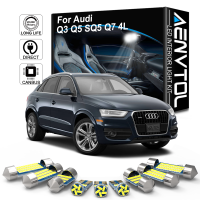 Aenvtol ภายในหลอดไฟ LED CANbus สำหรับ Audi Q3 8U Q5 8R SQ5 4L 2007 2010 2011 2012 2014 2015 2017 2019 Sportback อุปกรณ์เสริมเสริม