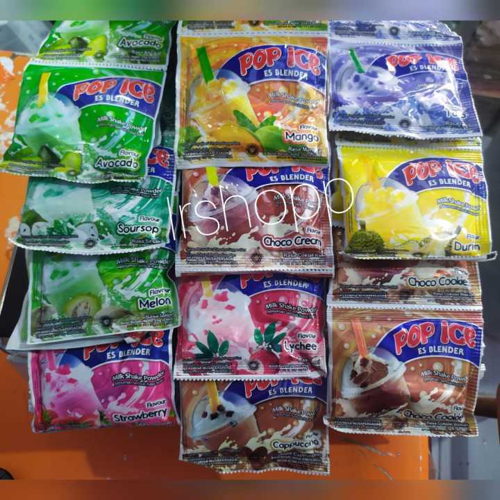 Pop Ice Es Blender 10sachet1 Renceng All Variant Lazada Indonesia 5350