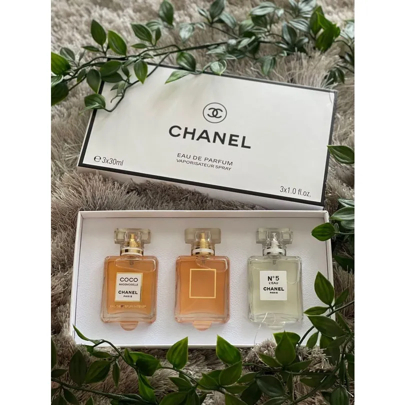 Chanel Eau De Parfum Miniature Set 3 in 1 gift Set For Birthday Wedding  Gift