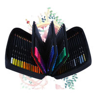 สีมืออาชีพน้ำมันสีดินสอชุดร่างดินสอปลอดสารพิษไม้นุ่มสดใสดินสอสีศิลปินสีอุปกรณ์การเรียน
