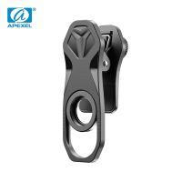 ZZOOI APEXEL Telescope Phone Lens Clip with 17mm Thread for Camera Lens Universal Monocular Metal Clip for iPhone X XS Samsung Xiaomi